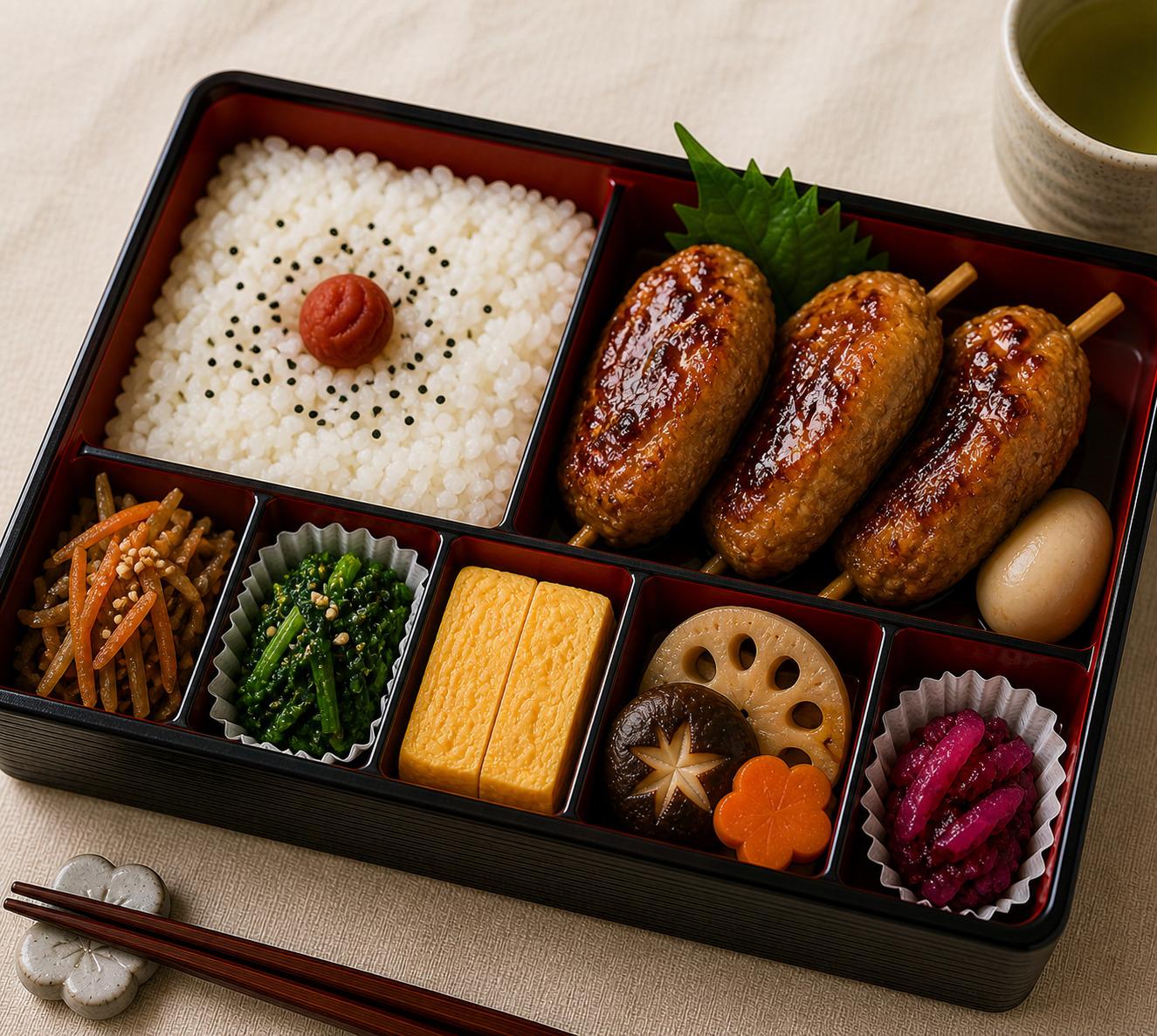 Tsukune Bento