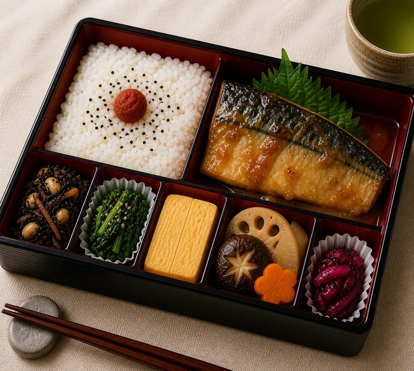 Saba Miso Bento